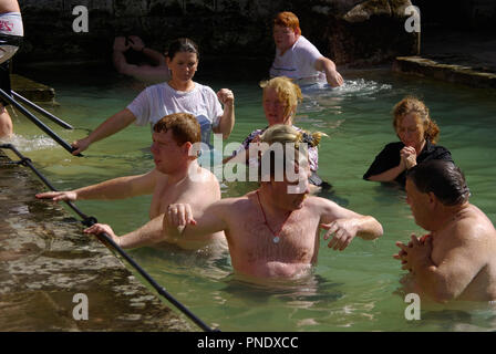 St Winefride`s Well, Holywell, North Wales, Vereinigtes Königreich, Stockfoto